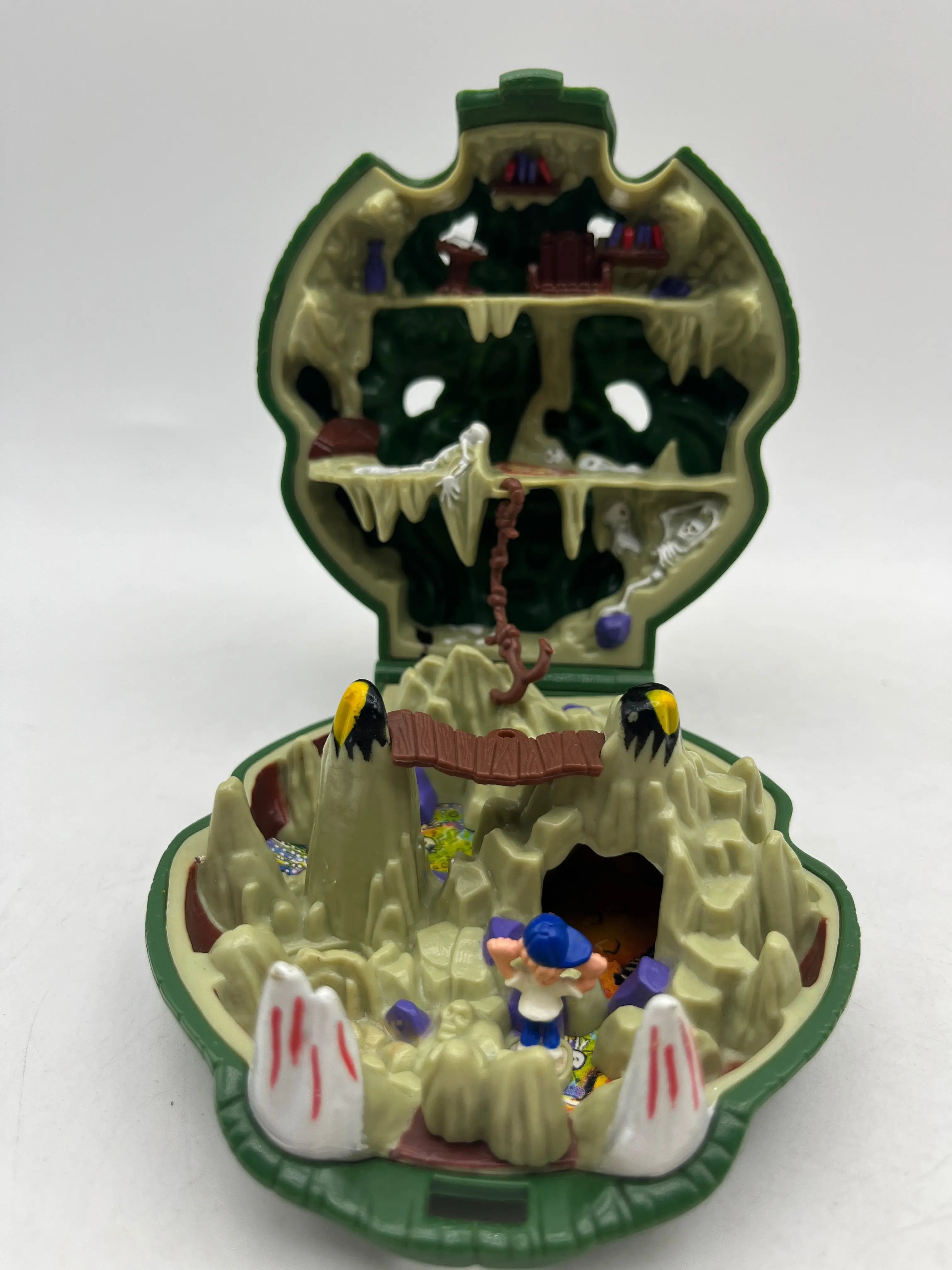 Mighty Max Slays the Doom Dragon Doom Zone 1992 Bluebird INCOMPLETE FRENLY BRICKS - Open 7 Days
